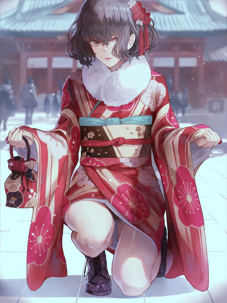 【二次】和服・着物・和装女子画像　その１６